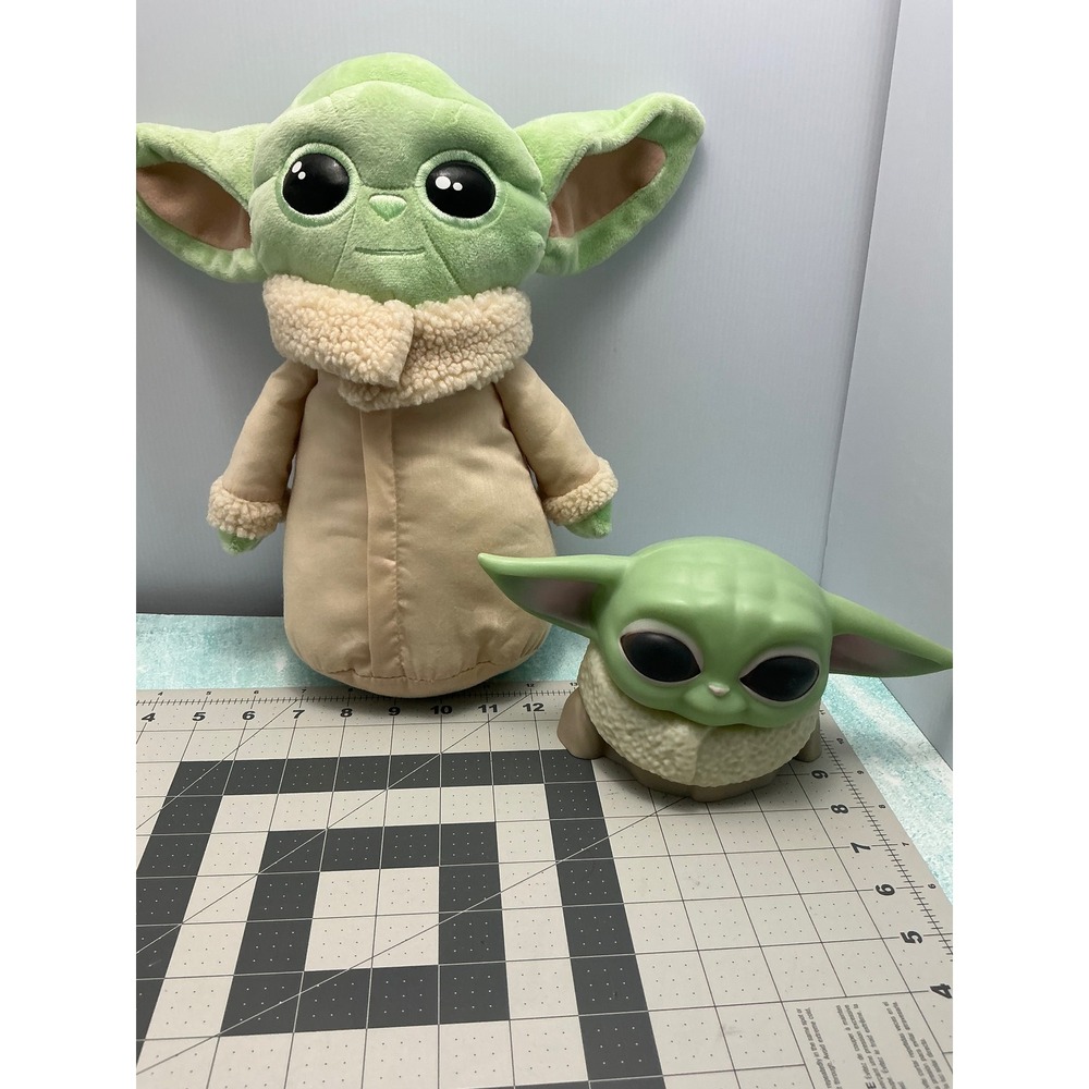 Star Wars Grogu The Child‎ Plush 11" & LED Night Light Set Mandalorian Baby Yoda